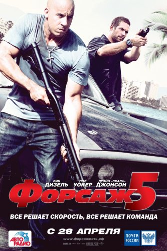 Форсаж 5 / Fast Five (2011) ()